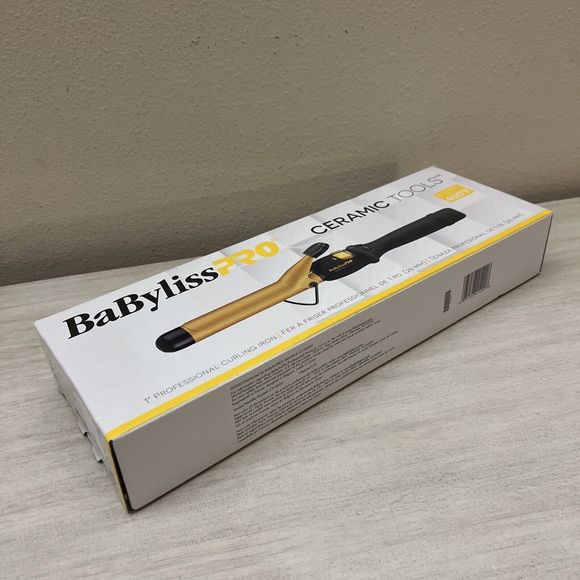 Babyliss Pro CT100SN Ceramic Tools 1” Inch Professional Curling Iron NEW IN BOX! - Picture 2 of 6